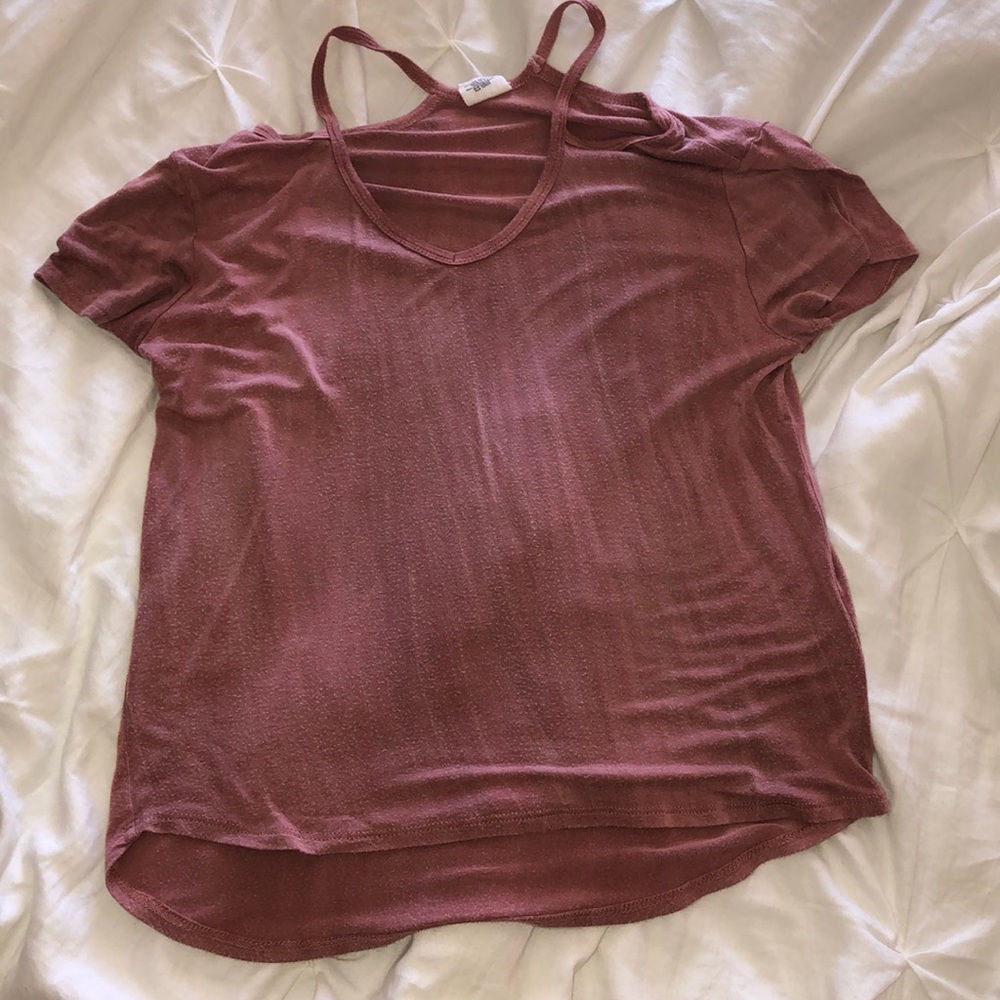pink casual shirt